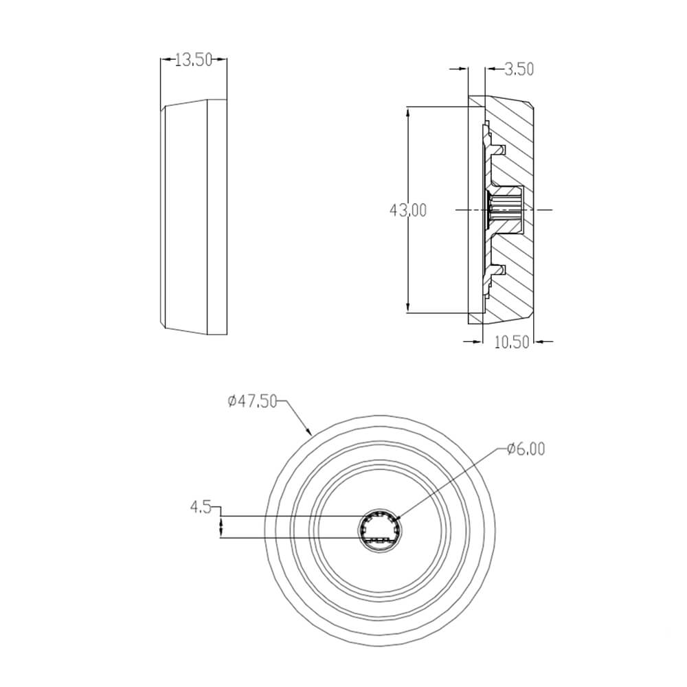 Hardware Knob X56